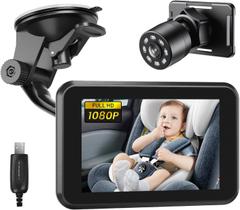 Câmera de carro de bebê Itomoro USB Plug 4.3 HD Night Vision