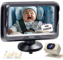 Câmera de carro de bebê Rohent Beige 1080P HD Night Vision 150