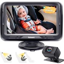 Câmera de Carro para Bebê Rohent HD 1080P - Monitor Infantil Voltado para Trás