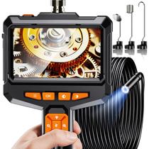 Câmera de endoscópio AuKonvee 4,3" IPS 16,4 pés IP67 à prova d'água