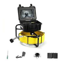 Câmera de Esgoto FDGSAB, 20/50m, Tela de 7" Câmera de Inspeção de Tubulação à Prova d'Água IP68 com 12 LEDs Ajustáveis para Linha de Esgoto, Duto, Cano de Drenagem e Encanamento (66 pés/20m) Câmera de Esgoto FDGSAB, 20/50m, Tela de 7" Câmera de Inspeção de Tubulação à Prova d'Água IP68 com 12 LEDs Ajustáveis para Linha de Esgoto, Duto, Cano de Drenagem e Encanamento (66 pés/20m)