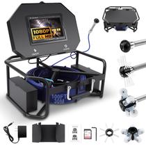 Câmera de Esgoto Liwogi 7" HD 1080P DVR 30m IP68 à Prova d'Água Câmera de Esgoto Liwogi 7" HD 1080P DVR 30m IP68 à Prova d'Água