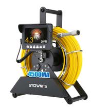 Câmera de esgoto SYOWNFS Inspeção de tubulação de 30 m com tela de 4,3 polegadas