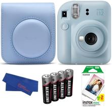 Câmera de filme instantâneo Fujifilm INSTAX Mini 12 Bundle Blue Câmera de filme instantâneo Fujifilm INSTAX Mini 12 Bundle Blue