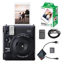 Câmera de filme instantâneo Fujifilm Instax Mini 99 com filme de 20 folhas Câmera de filme instantâneo Fujifilm Instax Mini 99 com filme de 20 folhas
