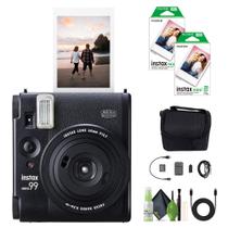 Câmera de filme instantâneo Fujifilm Instax Mini 99 com filme e bolsa Câmera de filme instantâneo Fujifilm Instax Mini 99 com filme e bolsa