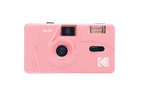 Câmera de Filme Kodak M35 35mm - Reutilizável, Rosa, com Flash e Temporizador Câmera de Filme Kodak M35 35mm - Reutilizável, Rosa, com Flash e Temporizador