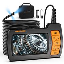 Câmera de inspeção de esgoto TURN RAISE 50FT com endoscópio 1080P HD