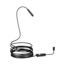Câmera De Inspeção Endoscópica Android 5.5 7MM À Prova d'Água 3 Em 1 USB Micro USB Tipo-C Para