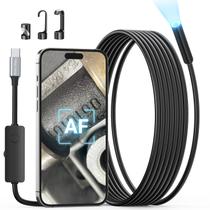 Câmera de inspeção USB-C Teslong 2MP 5 m com foco automático