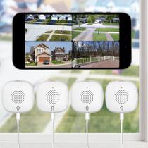 Câmera de janela Girafit 2K WiFi 2,4 GHz e 5 GHz com visão noturna colorida Câmera de janela Girafit 2K WiFi 2,4 GHz e 5 GHz com visão noturna colorida