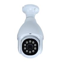 Câmera de lâmpada E27, sistema de câmera de segurança 1080p, câmeras de vigilância doméstica sem fio de 360 graus 2.4g Wifi, cores dia e noite, detecção de movimento inteligente