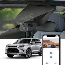 Câmera de painel FITCAMX 4K 2160P para Toyota Grand Highlander 2024-2025 Câmera de painel FITCAMX 4K 2160P para Toyota Grand Highlander 2024-2025