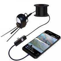 Câmera De Pesca Subaquática À Prova d'Água 5MP IP68 USB Tipo-C Android Para Pesca No Gelo Endoscópio