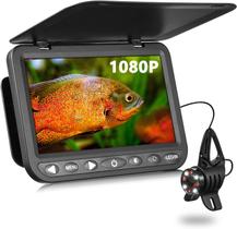 Câmera de pesca subaquática MOQCQGR FishPro 7" HD 1080P Câmera de pesca subaquática MOQCQGR FishPro 7" HD 1080P