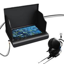 Câmera de pesca subaquática ZXBVSU com LCD de 4,3" e 5000mAh