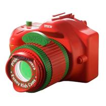 Câmera de Projeção de Imagem de Natal Flash e Som de Clique