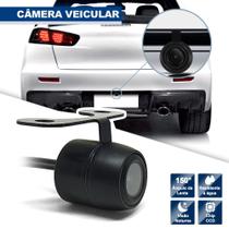 Câmera de Ré Automotiva Borboleta Universal Estacionamento Fiat Idea 2012 2013 2014 2015 2016