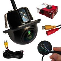 Câmera de Ré Automotiva Modelo Tartaruga 160 AHD CVBS Olho de Peixe Visão Noturna IP67 Universal 12V