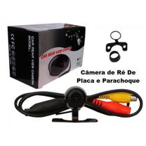 Câmera De Ré Automotiva Placa E Parachoque
