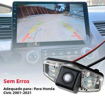 Câmera De Ré Automotiva Sem Erros Para Honda Civic 7ª, 8ª E 9ª Geração Sedan E Hatchback 2001-2021 Câmera De Ré Automotiva Sem Erros Para Honda Civic 7ª, 8ª E 9ª Geração Sedan E Hatchback 2001-2021