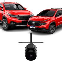 Câmera de Ré Com Conexão Original para Fiat Toro e Strada 2021 2022 2023 2024 2025