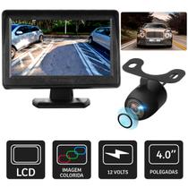 Camera De Ré Com Monitor LCD Colorido 4 Polegadas - Stand Security
