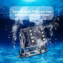 Câmera De Ré Com Visão Noturna 1080P Para Caminhões, Ônibus, RVs E Tratores 12V 24V Starlight AHD Câmera De Ré Com Visão Noturna 1080P Para Caminhões, Ônibus, RVs E Tratores 12V 24V Starlight AHD