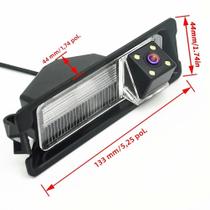 Câmera De Ré Com Visão Noturna LED Para Nissan March Renault Logan Sandero Câmera De Ré Com Visão Noturna LED Para Nissan March Renault Logan Sandero