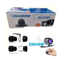 Câmera de ré e Frontal 12/24 Volts Van Caminhão Onibus 15 Metros - RS224BR Roadstar Câmera de ré e Frontal 12/24 Volts Van Caminhão Onibus 15 Metros - RS224BR Roadstar
