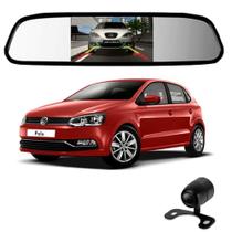 Camera De Re Espelho Retrovisor Com Tela Volkswagen Polo