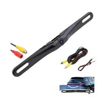 Câmera De Ré HD Para Carro Com Visão Traseira Para Placa De Licença, Ângulo Ajustável, Visão Ampla E