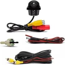 Câmera de Ré ou Frontal Tartaruga Automotiva Universal Colorida Visão Noturna M7 Câmera de Ré ou Frontal Tartaruga Automotiva Universal Colorida Visão Noturna M7