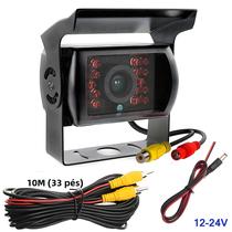 Câmera De Ré Para Caminhão Pesado Com 18 LEDs IR, Visão Traseira Para Carro, Reboque, Picape 12V 24V Câmera De Ré Para Caminhão Pesado Com 18 LEDs IR, Visão Traseira Para Carro, Reboque, Picape 12V 24V