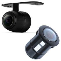 Câmera de Ré Parachoque Borboleta Tech One 2X1 Flex Preto Câmera de Ré Parachoque Borboleta Tech One 2X1 Flex Preto