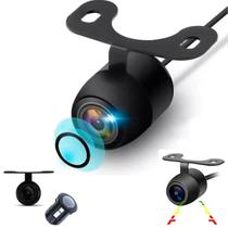 Câmera de Ré Poli Veicular HD com Visão Noturna Colorida - Entrega Rápida