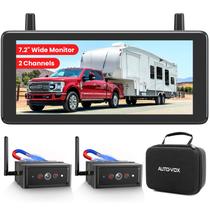 Câmera de Ré Sem Fio AUTO-VOX Magnética 7,2" 1080P DVR Câmera de Ré Sem Fio AUTO-VOX Magnética 7,2" 1080P DVR