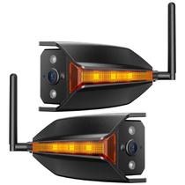 Câmera de ré sem fio AUTO-VOX WF2 para RV com visão lateral e infravermelho