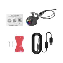 Câmera De Ré Sem Fio HD À Prova d'Água 170 Graus Câmera De Backup Wifi Para Android iOS 12V 24V