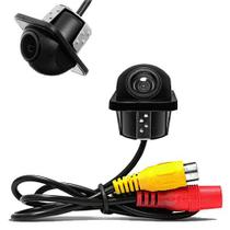 Câmera de Ré Tartaruga Automotiva Estacionamento Universal Colorida Preto Câmera de Ré Tartaruga Automotiva Estacionamento Universal Colorida Preto