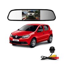 Camera De Re Tartaruga Retrovisor Com Tela Sandero Camera De Re Tartaruga Retrovisor Com Tela Sandero