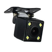 Camera de ré visao noturna 4leds mini quadrada - FIRST OPTION