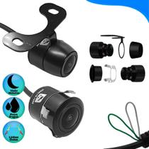 Câmera de Ré Visão Noturna Borboleta Carro Caminhão Universal Cabo de Video RCA