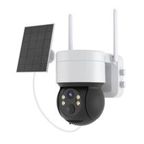 Câmera de robô solar IP67 1080p tipo dome Wifi com 14400mAh