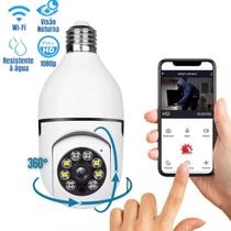 Câmera de Segurança 360 iluminação ideal para visão noturna