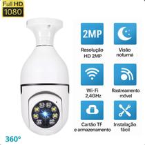 Câmera de Segurança 360 iluminação prática e funcional em ambientes escuros