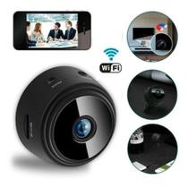 Câmera de segurança A9 Wireless Hd 1080p Mini Spy com cor T preta