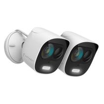 Câmera de segurança Amcrest ProHD 2MP Outdoor, pacote com 2 unidades, branca Câmera de segurança Amcrest ProHD 2MP Outdoor, pacote com 2 unidades, branca