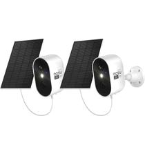 Câmera de segurança AOSU 2K Solar Wireless Outdoor com visão noturna