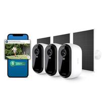 Câmera de Segurança Arlo Essential 3ª Geração, Kit com 3 Câmeras, WiFi 2K